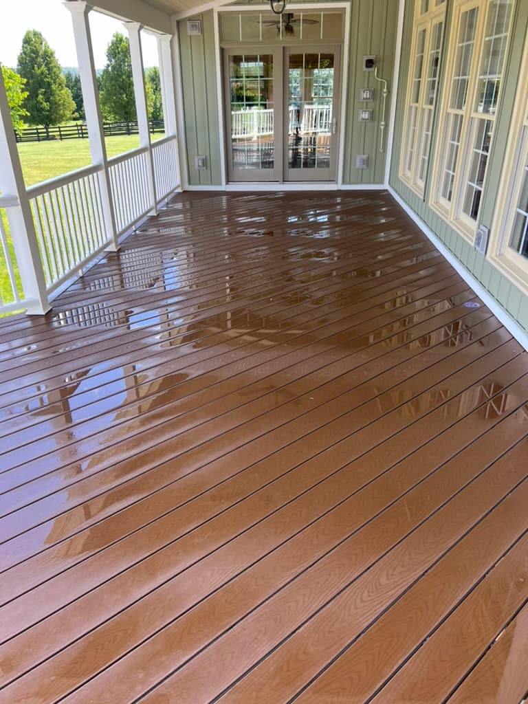Deck Cleaning